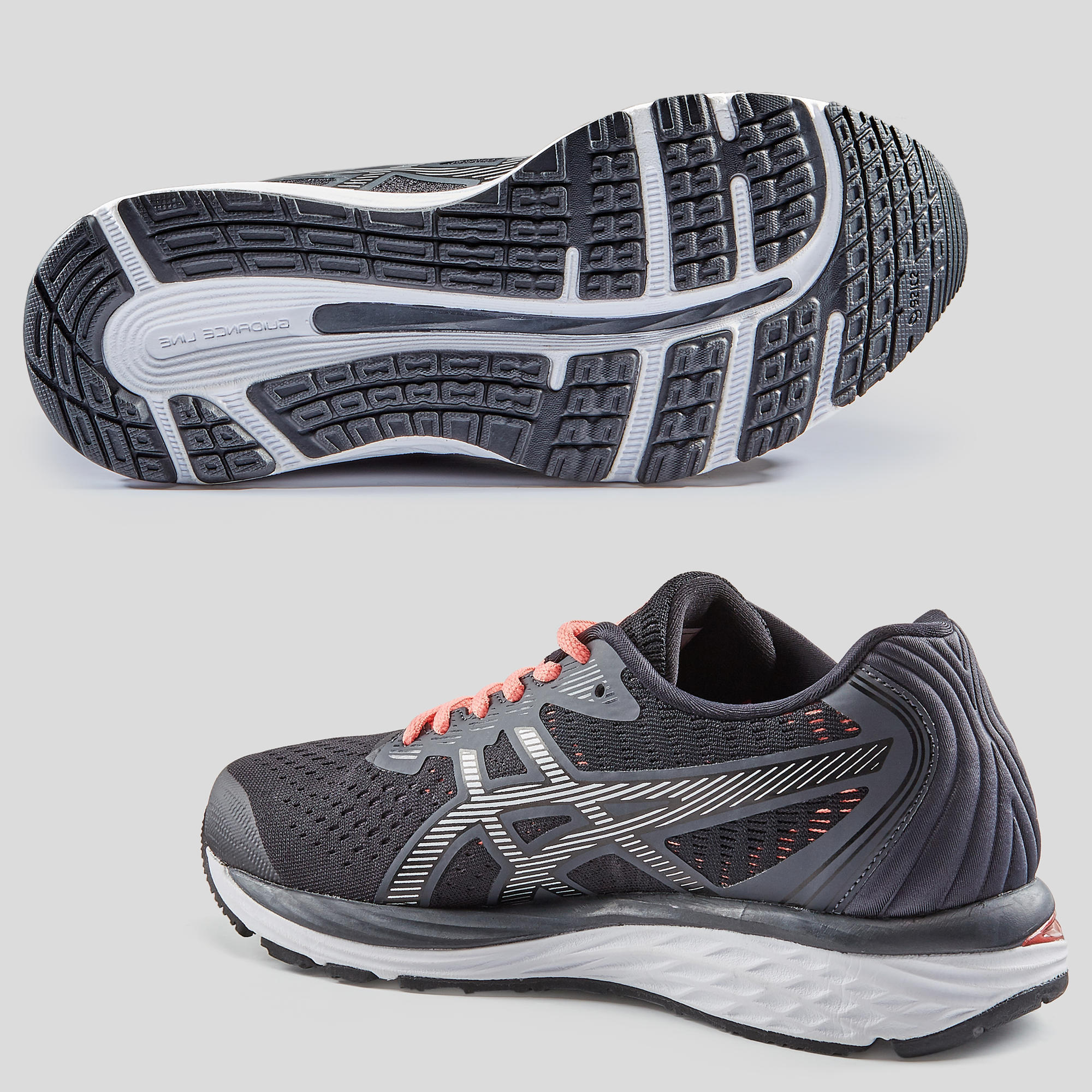 Laufschuhe Asics Gel Stratus Damen schwarz Laufschuhe Asics Gel Stratus Damen schwarz